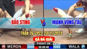 Trận 26 CPC2 24/11/2024 - Anh Bảo Sting Giành 3 Điểm Với Bướm Hiệu