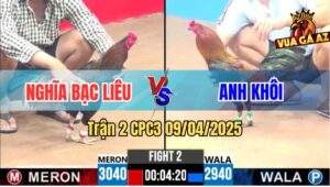 Trận 2 CPC3 9/4/2025 - Gà Que Anh Khôi Lì Đòn Gồng Cứu Chủ Cái Xổ 500