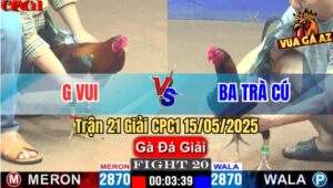 Trận 21 Giải CPC1 15/5/2025 – G VUI Vs Anh Ba Trà Cú