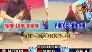 Trận 25 CPC1 26/5/2025 - Anh Minh Long Khánh Và Anh Phước Cần Thơ