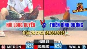 Trận 26 CPC3 18/5/2025 - Anh Hải Long Xuyên Đụng Anh Thiên Bình Dương