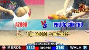 Trận 60 CPC1 2/6/2025 - Anh Phước Cần Thơ Phục Thù AZ888 Thành Công