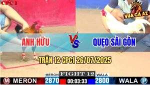 Trận 12 CPC1 26/7/2025 - Điều Mồng Lá Đâm Úa Anh Quẹo Không Kịp Gỡ Cựa