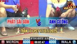 Trận 13 CPC1 17/7/2025 - Anh Phát Sài Gòn Đụng Độ Anh Cường