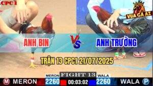 Trận 13 CPC1 21/7/2025 - Điều Anh Bịn Đá 3 Chân Điều Anh Trường Bay Bồ