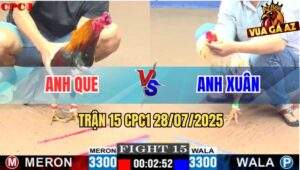 Trận 15 CPC1 28/7/2025 - Bướm Anh Xuân Đá Bát 1 Điều Anh Que Lật Xe
