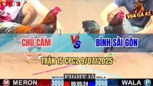 Trận 15 CPC2 9/7/2025 - Chú Cấm Đối Đầu Với Anh Bình Sài Gòn