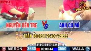 Trận 18 CPC1 26/7/2025 - Điều Cánh Gián Đuôi Lao Anh Nguyên Đá Như Máy