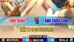 Trận 18 CPC1 7/7/2025 - Anh Đăng Hạ và Anh Châu Cam Đụng Độ Kịch Tính