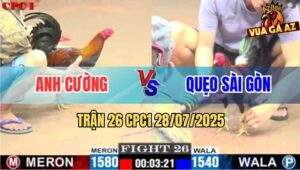 Trận 26 CPC1 28/7/2025 - Anh Cường Và Anh Quẹo Sài Gòn
