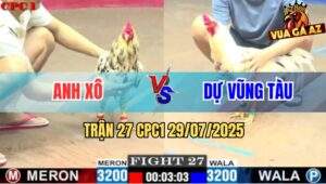 Trận 27 CPC1 29/7/2025 - Anh Xô Hạ Anh Dự Vũng Tàu Nhanh Gọn