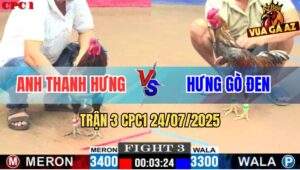 Trận 3 CPC1 24/7/2025 - Anh Thanh Hưng Và Anh Hưng Gò Đen