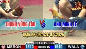 Trận 33 CPC1 21/7/2025 - Xám Anh Minh Lê Đâm Điều Anh Thành Giãy Chết