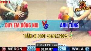 Trận 34 CPC1 28/7/2025 - Điều Mông Lá Đá Mông Dâu Đâm Đâu Thấm Đó