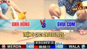 Trận 5 CPC1 28/7/2025 - Úa Hiệu GVUI.COM Đá 3 Chân Khét Sữa Giãy Chết