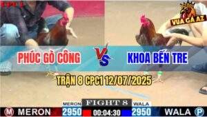 Trận 8 CPC1 12/7/2025 - Xám Chân Trắng Anh Khoa Bến Tre Có Chân Xạo Lờ