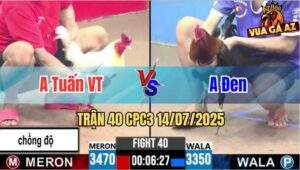Trận 40 CPC3 14/07/2025 - Anh Tuấn Vũng Tàu Vs Anh Đen