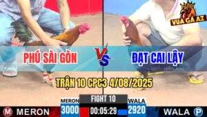 Trận 10 CPC3 4/8/2025 - Anh Phú Sài Gòn Và Anh Đạt Cai Lậy