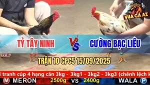 Trận 10 CPC5 15/9/2025 - Anh Tỷ Tây Ninh Và Anh Cường Bạc Liêu