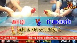 Trận 12 CPC5 27/9/2025 - Anh Lợi Và Anh Tý Long Xuyên