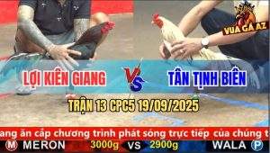 Trận 13 CPC5 19/9/2025 - Anh Lợi Kiên Giang Và Anh Tân Tịnh Biên