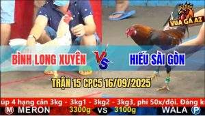 Trận 15 CPC5 16/9/2025 - Anh Bình Long Xuyên Và Anh Hiếu Sài Gòn