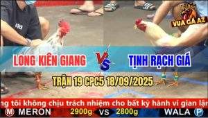 Trận 19 CPC5 18/9/2025 - Anh Long Kiên Giang Và Anh Tịnh Rạch Giá