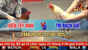Trận 19 CPC5 22/9/2025 - Anh Hiển Tây Ninh Và Anh Trí Rạch Giá