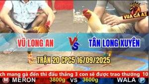 Trận 20 CPC5 16/9/2025 - Anh Vũ Long An Và Anh Tân Long Xuyên