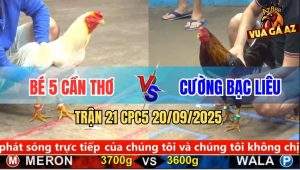 Trận 21 CPC5 20/9/2025 - Anh Bé Năm Cần Thơ Và Anh Cường Bạc Liêu