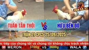 Trận 21 CPC5 25/9/2025 - Anh Tuấn Tân Thới Và Anh Hữu Bến Đò