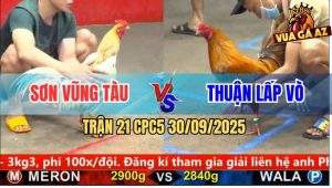 Trận 21 CPC5 30/9/2025 - Anh Sơn Vũng Tàu Và Anh Thuận Lấp Vò