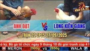 Trận 22 CPC5 27/9/2025 - Anh Đạt Và Anh Long Kiên Giang