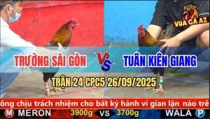 Trận 24 CPC5 26/9/2025 - Anh Trường Sài Gòn Và Anh Tuân Kiên Giang