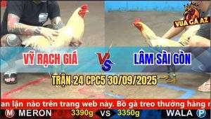 Trận 24 CPC5 30/9/2025 - Anh Vỹ Rạch Giá Và Anh Lâm Sài Gòn