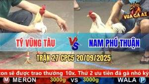 Trận 27 CPC5 20/9/2025 - Anh Tý Vũng Tàu Và Anh Nam Phú Thuận