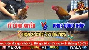 Trận 27 CPC5 27/9/2025 - Anh Tý Long Xuyên Và Anh Khoa Đồng Tháp