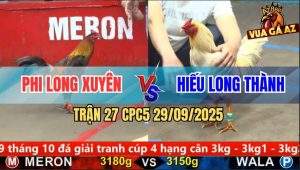 Trận 27 CPC5 29/9/2025 - Anh Phi Long Xuyên Và Anh Hiếu Long Thành