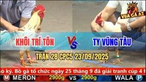 Trận 28 CPC5 23/9/2025 - Anh Khôi Trí Tôn Và Anh Ty Vũng Tàu