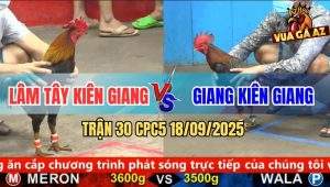 Trận 30 CPC5 18/9/2025 - Lâm Tây Kiên Giang Và Anh Giang Kiên Giang