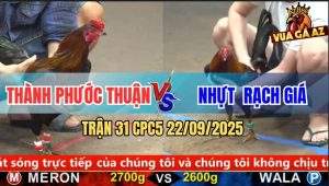 Trận 31 CPC5 22/9/2025 - Anh Thành Phước Thuận Và Anh Nhựt Rạch Giá