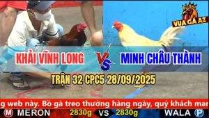 Trận 32 CPC5 28/9/2025 - Anh Khải Vĩnh Long Và Anh Minh Châu Thành