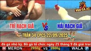 Trận 34 CPC5 22/9/2025 - Anh Trí Rạch Giá Và Abg Hải Rạch Giá
