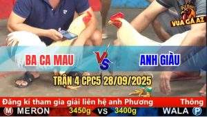 Trận 4 CPC5 28/9/2025 - Anh Ba Cà Mau Và Anh Giàu