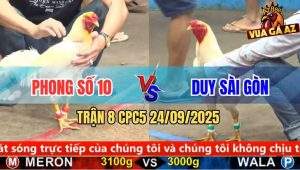 Trận 8 CPC5 24/9/2025 - Anh Phong Số 10 Và Anh Duy Sài Gòn