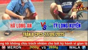 Trận 8 CPC5 27/9/2025 - Anh Hà Long An Và Anh Tý Long Xuyên