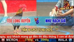 Trận 10 CPC5 11/10/2025 - Anh Tèo Long Xuyên Và Anh Như Rạch Giá