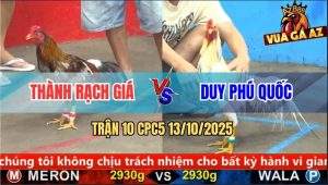 Trận 10 CPC5 13/10/2025 - Anh Thành Rạch Giá Và Anh Duy Phú Quốc