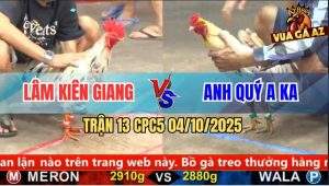 Trận 13 CPC5 4/10/2025 - Anh Lâm Kiên Giang Và Anh Quá A Ka