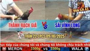 Trận 22 CPC5 9/10/2025 - Anh Thành Rạch Giá Và Anh Sải Vĩnh Long